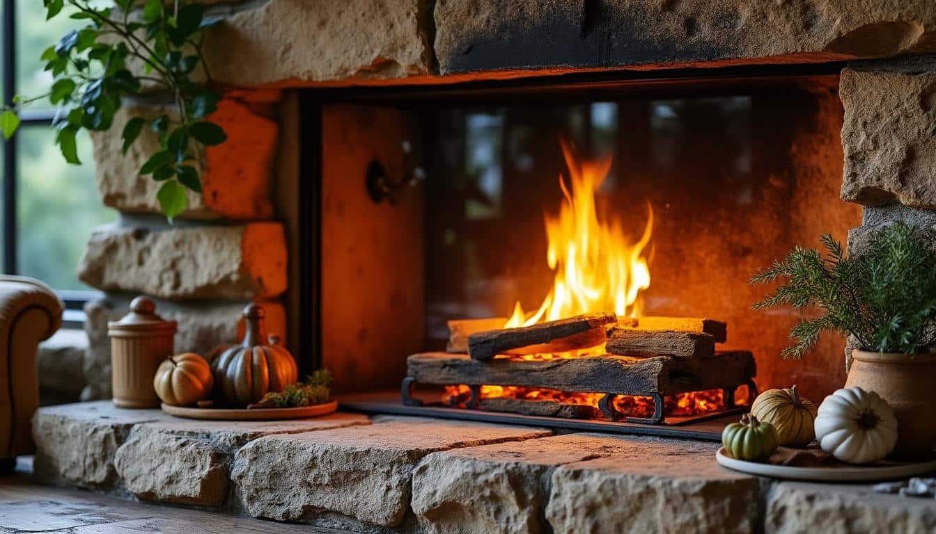 Comment décorer sa cheminée en pierre naturelle ?