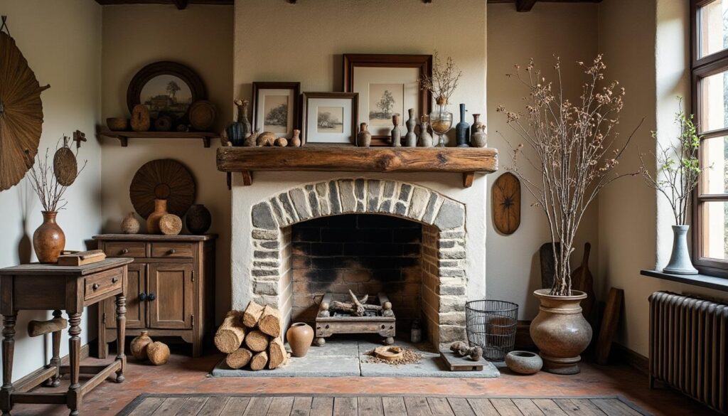 Donner du style à votre cheminée avec de la déco récup en bois