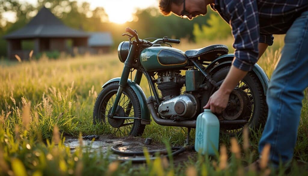 Faut-il changer l’huile ancienne suite à une panne de motoculteur ?