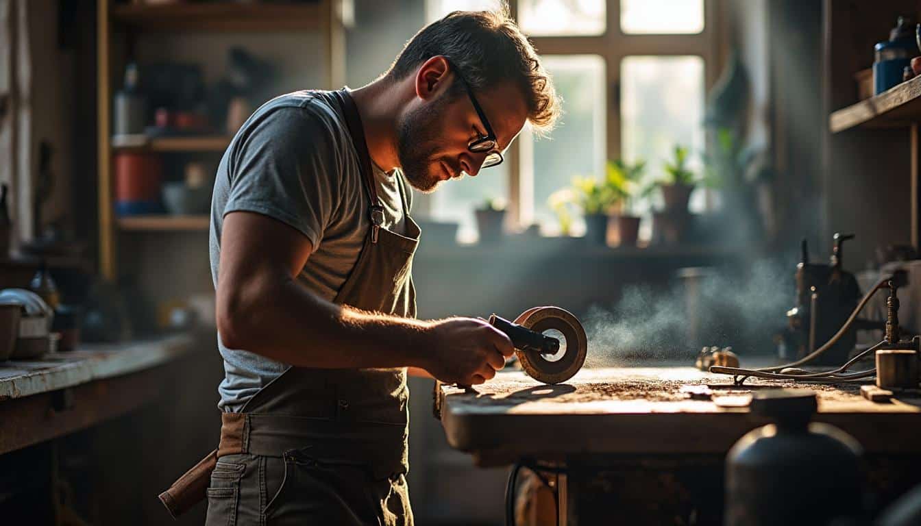 Illustration: Pourquoi l’entretien des lames de scie circulaire avec une affûteuse est indispensable