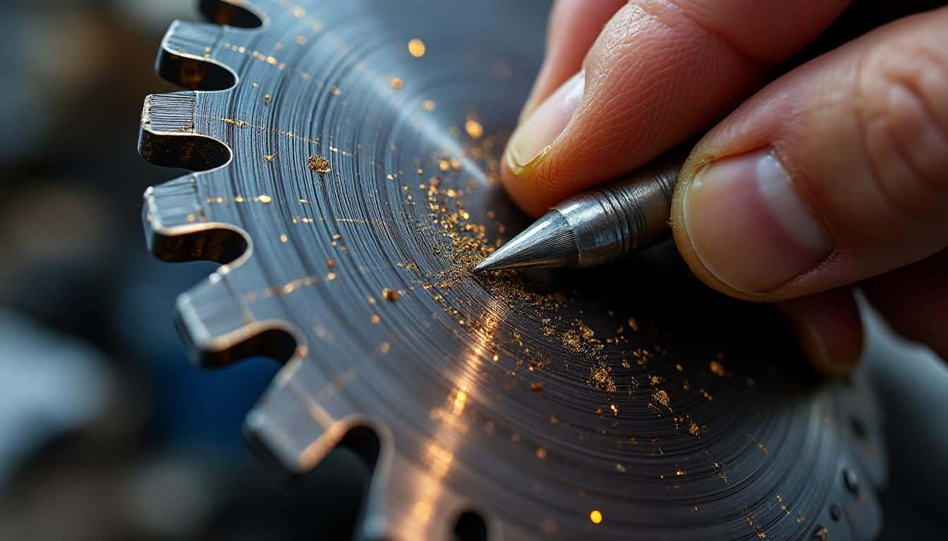 Aiguiseur de lame de scie circulaire : guide pour un affûtage parfait