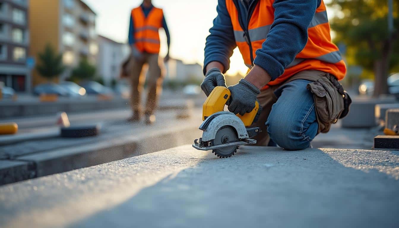 Illustration: Les usages pratiques et techniques de la location d’une scie béton circulaire