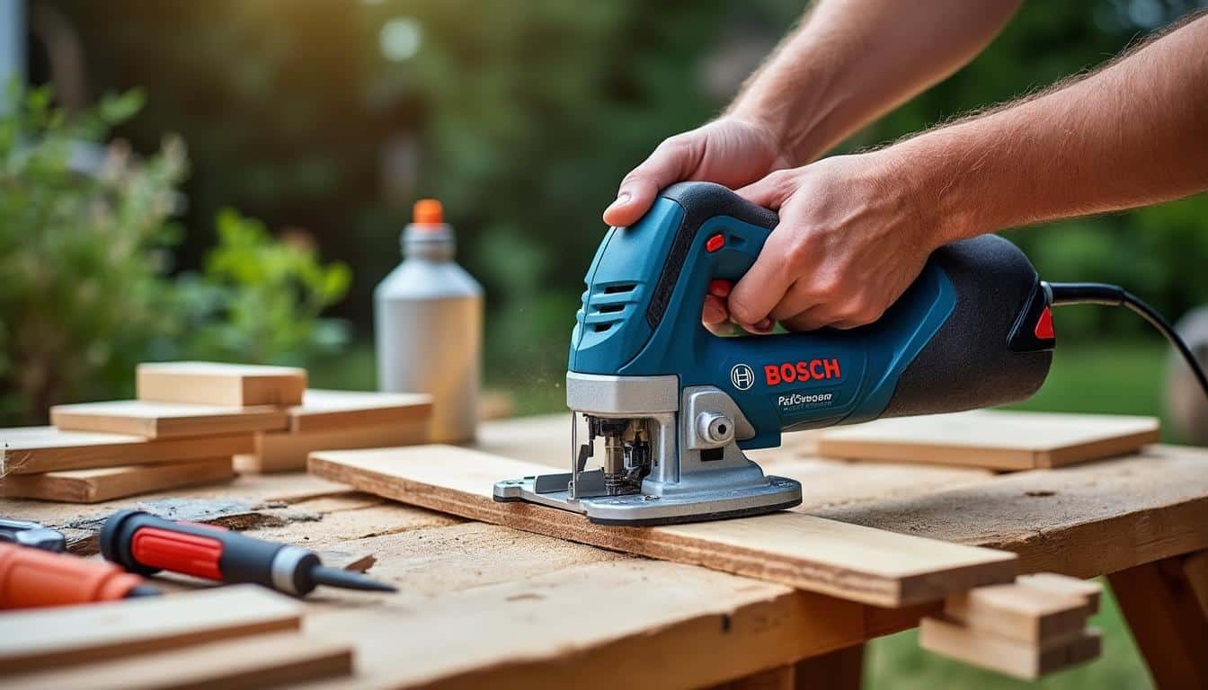 Scie Bosch PST 650 : précision et maniabilité pour bricoleurs