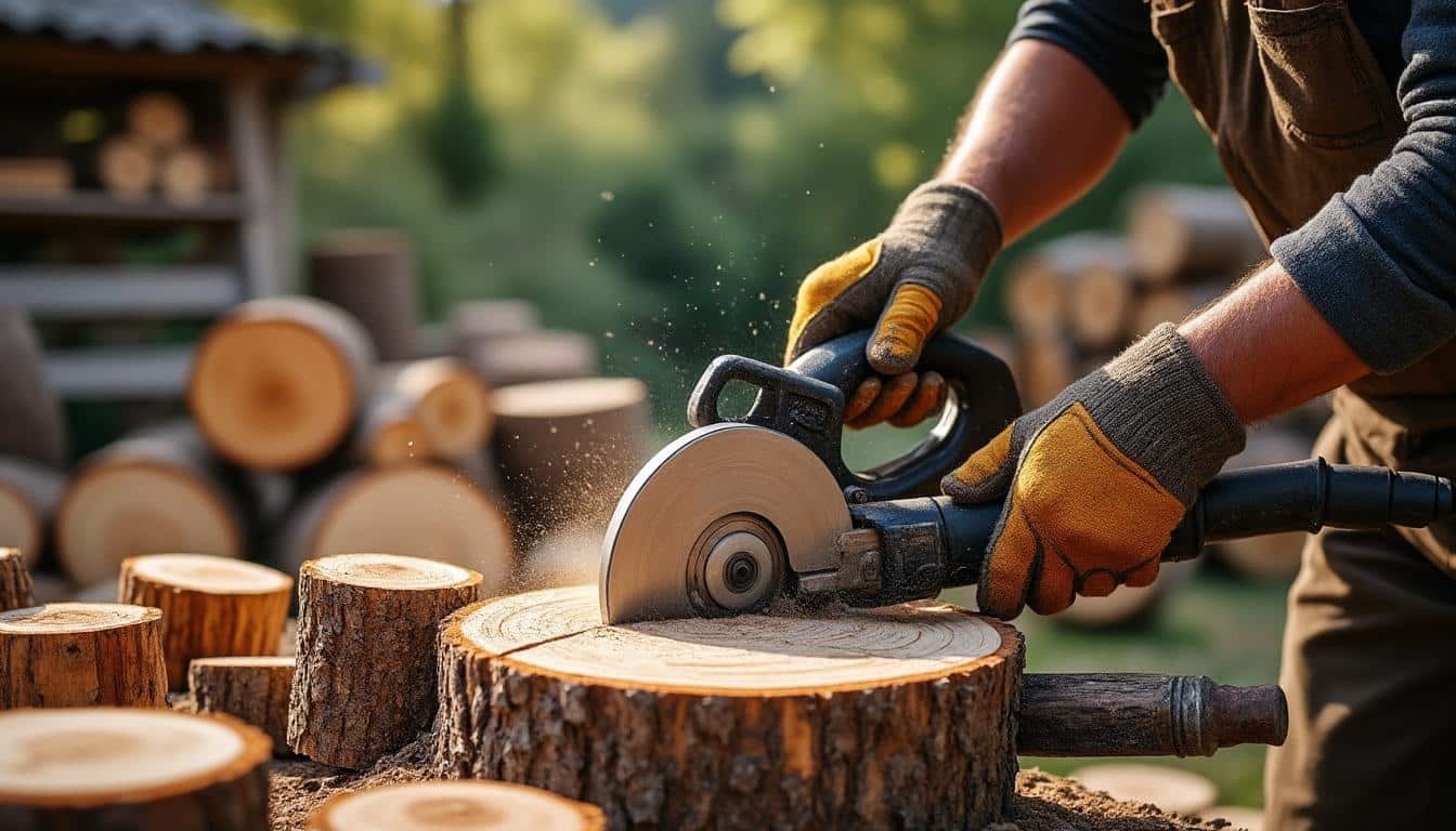 Illustration: Comprendre le rôle essentiel de la scie circulaire à bûches dans la découpe du bois