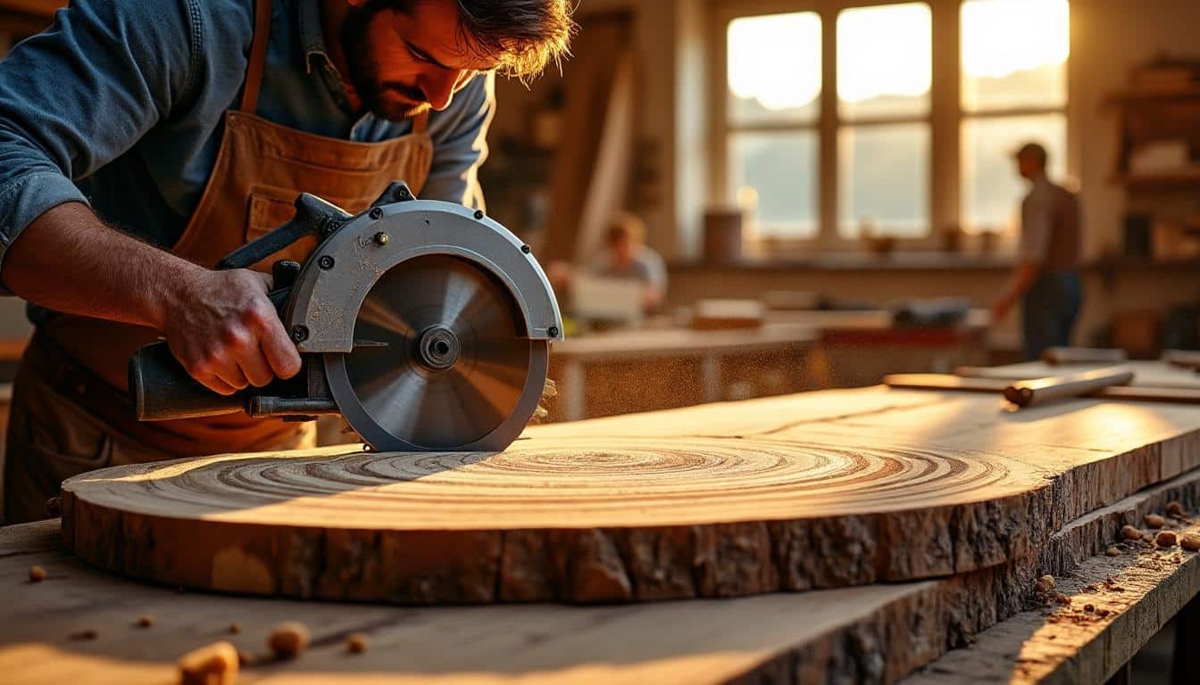 Illustration: Pourquoi choisir une scie circulaire avec un grand diamètre de lame ?