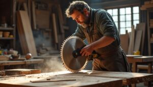 Scie circulaire grand diamètre : guide complet pour des découpes précises