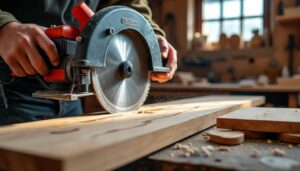 Scie circulaire Redstone : performance et précision pour vos découpes