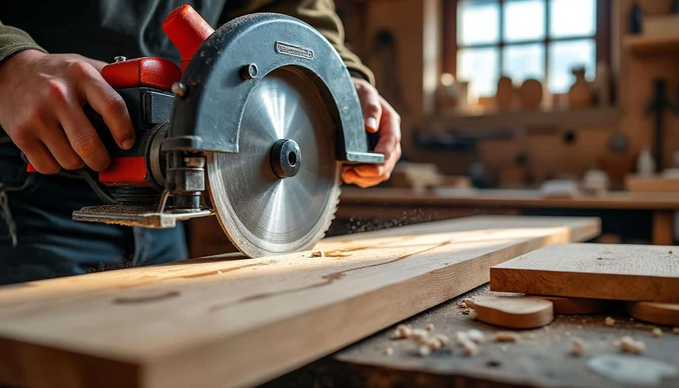 Scie circulaire Redstone : performance et précision pour vos découpes