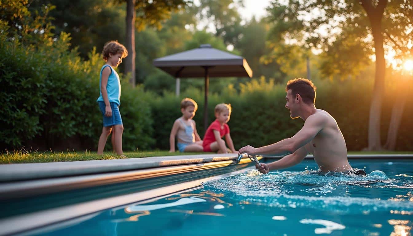 Illustration: Comprendre le concept du volet hors sol pour piscine : fonctionnement et utilité