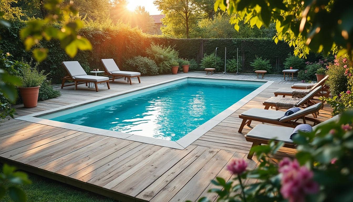 Illustration: Comprendre l’importance de l’aménagement autour de la piscine hors sol