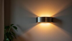 Applique murale en laiton : élégance et lumière chaleureuse