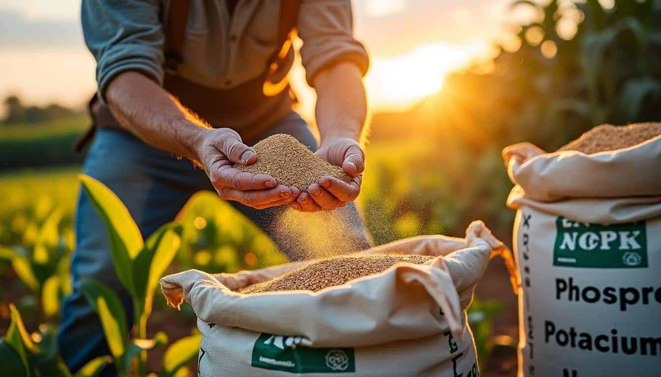 Illustration: Découvrir la composition et le rôle des engrais riches en azote, phosphore et potassium