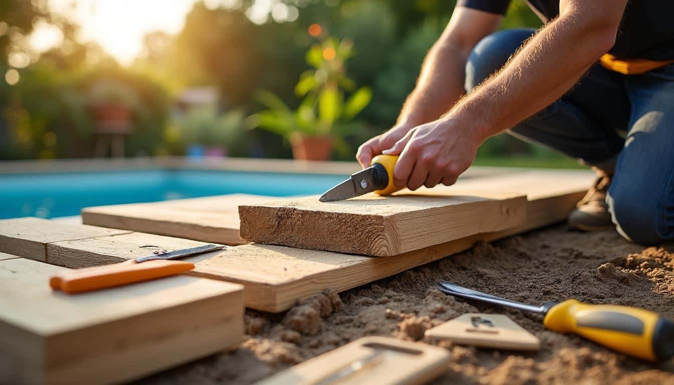 Faire une plateforme pour piscine hors sol : guide complet et conseils