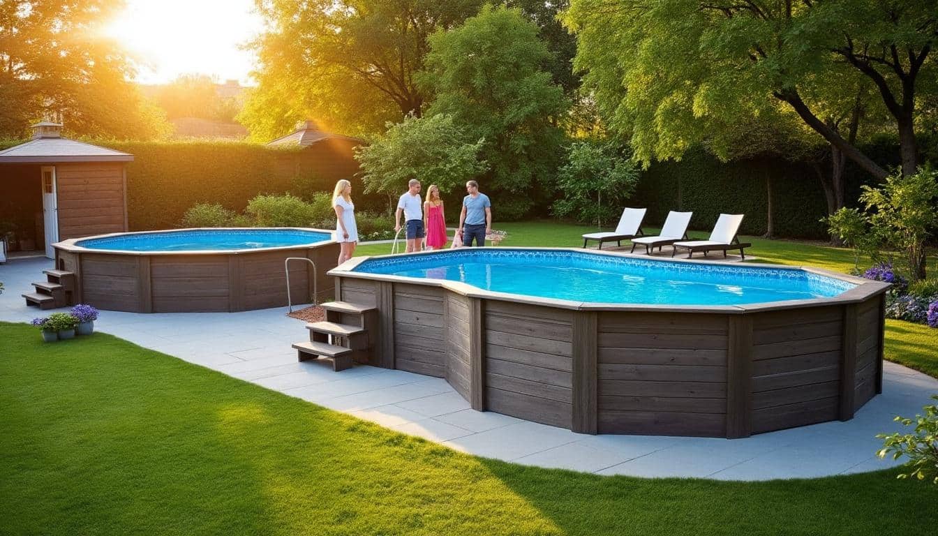 Illustration: Découvrir les formes et caractéristiques des piscines composites hors sol