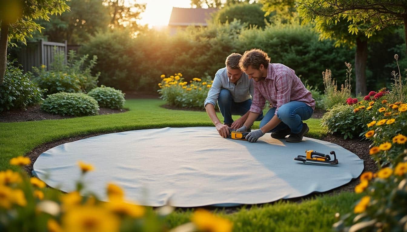 Illustration: Comment préparer parfaitement le terrain avant d’accueillir votre piscine hors sol