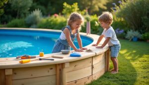 Bordure de piscine hors sol : guide pour un aménagement sécurisé et esthétique