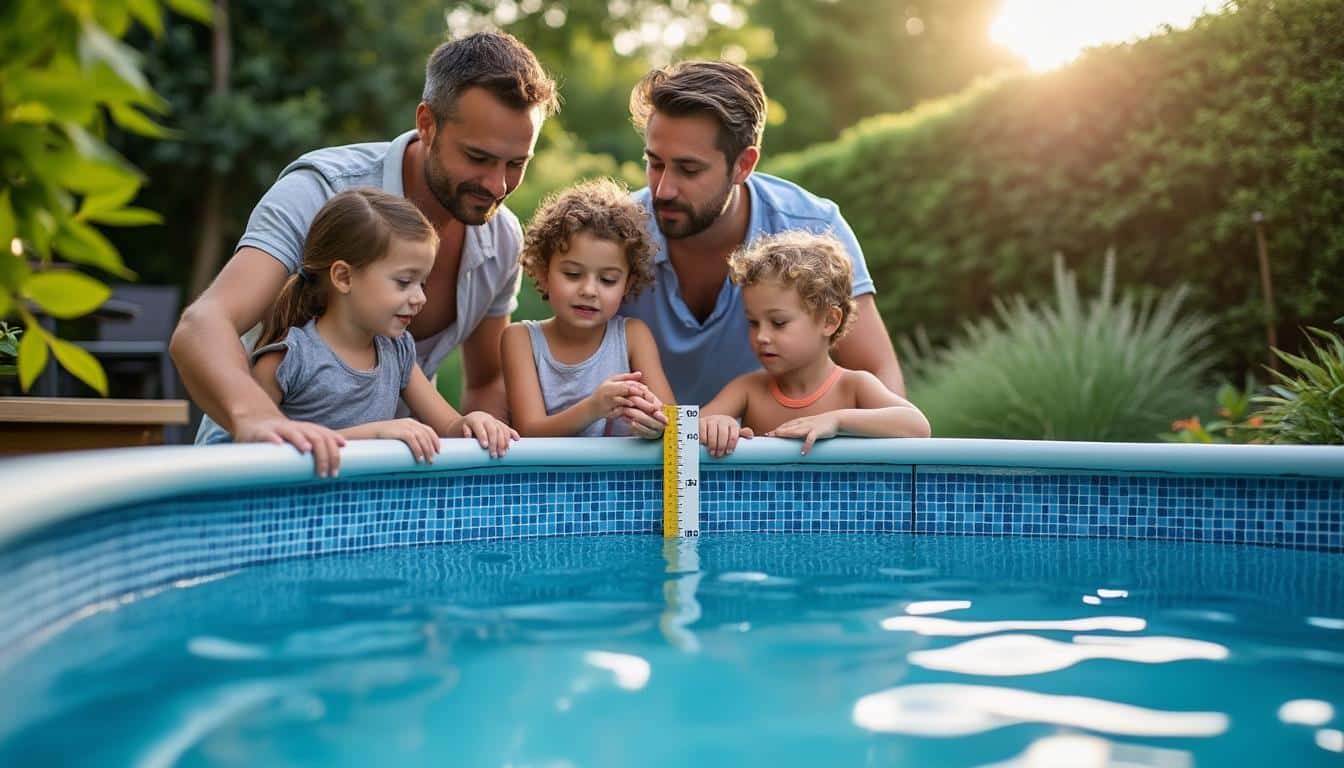 Illustration: Comprendre l’importance de la profondeur dans une piscine hors sol