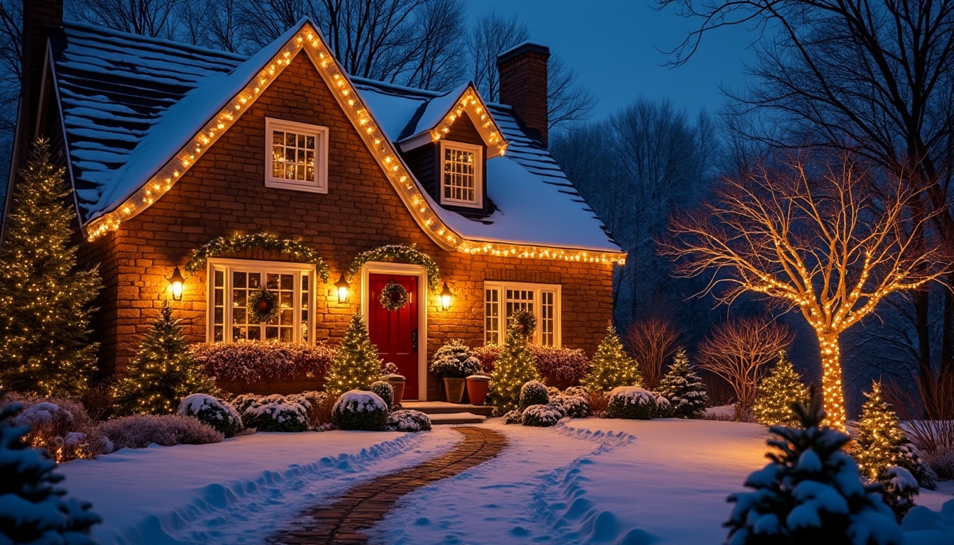 Illustration: Comprendre les fondamentaux de la décoration lumineuse extérieure pour Noël