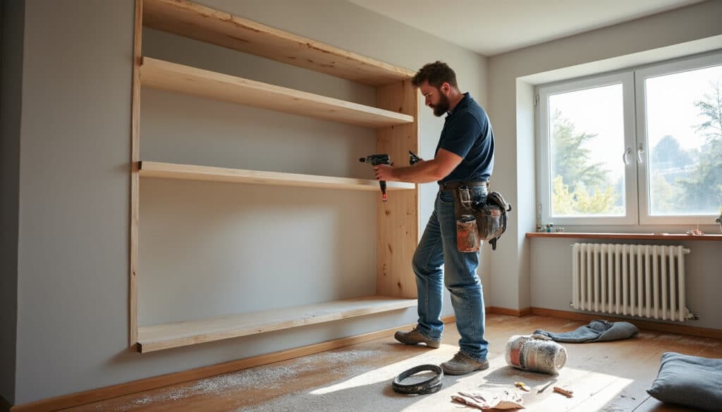 Étagère en placo : guide complet pour une installation solide et sur mesure
