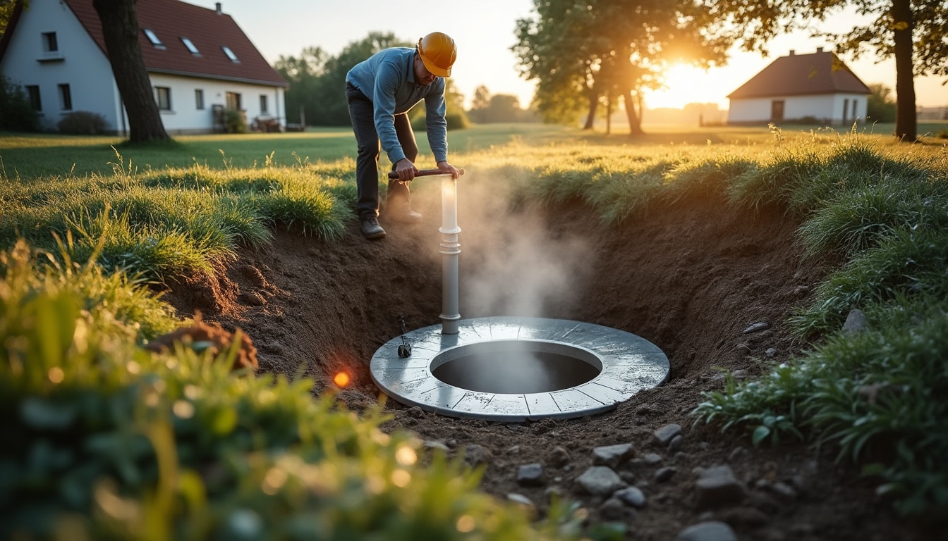 Illustration: Pourquoi la circulation d’air est-elle essentielle dans une installation de fosse septique ?