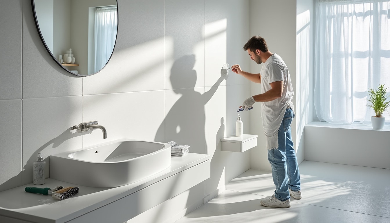Peinture de la salle de bains : choisir et appliquer la meilleure finition