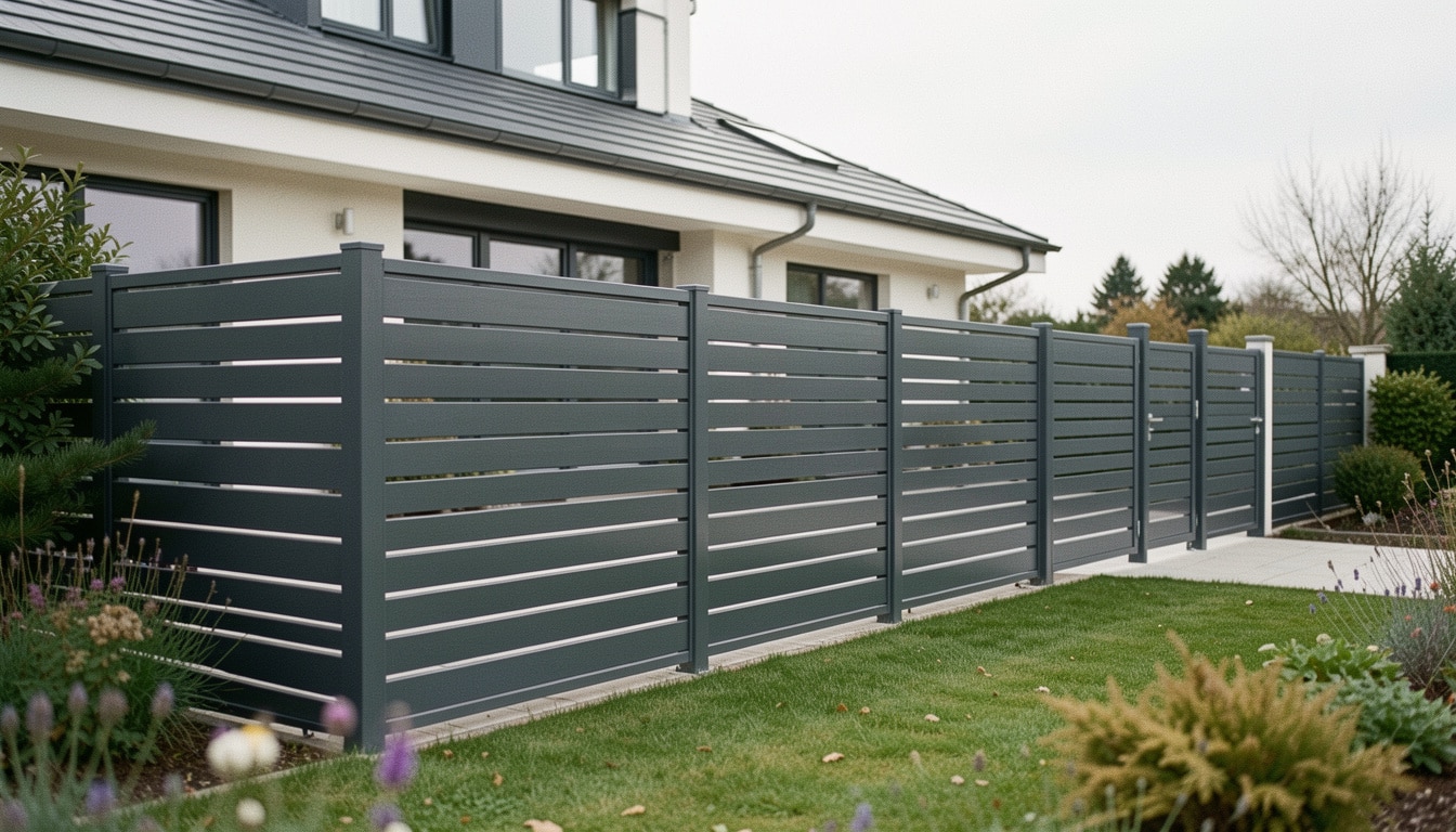 Clôture en aluminium de 2 m : bien la choisir
